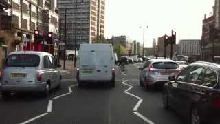 London streets 332  Lambeth Road SE11  Boundary street E2 [upl. by Edbert14]