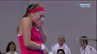 Ostapenko RolandGarros 2017 champion in Quebec 2015 F [upl. by Anirok]