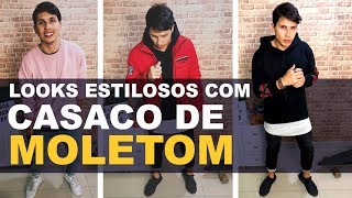 Tutorial como usar CASACO DE MOLETOM com estilo [upl. by Ramar]