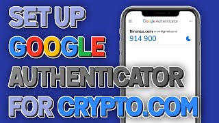 How to Set Up Google Authenticator with Cryptocom 2022  Cryptocom Google Authenticator Set Up [upl. by Nide638]