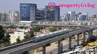 DLF Phase 1 Gurgaon Area Tour Bunglows and Floors Beautiful High Class City [upl. by Eednam697]