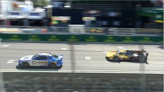 A NASCAR Cup Car at le Mans 24  Chevy Camaro ZL1 Brutal V8 Sound [upl. by Bowie]