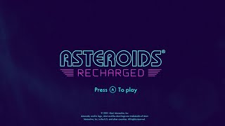 Asteroids Recharged Gameplay Switch [upl. by Regine814]