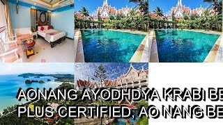 Aonang Ayodhdya Krabi Beach Resort SHA Plus certified Ao Nang Beach Thailand [upl. by Einuj373]