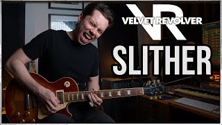 SLITHER  Velvet Revolver  Sebastian Lindqvist Guitar Cover [upl. by Yrtnej506]