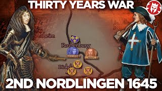 Battle of Nordlingen 1645  Thirty Years War DOCUMENTARY [upl. by Apur197]