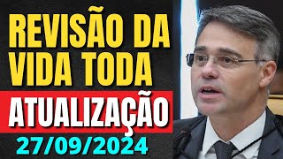 NUNES MARQUES ATUALIZOU VOTO REVISÃO DA VIDA TODA TEMA 1102 ADI 2110 E 2111 STF [upl. by Yentyrb]