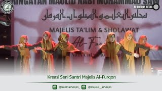 Kreasi Seni Santri AlFurqon  Dance  Tabassam [upl. by Fey]