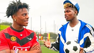 iShowSpeed vs Paul Pogba 1v1 Football [upl. by Kenji912]