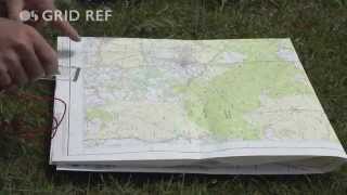 How to take a 4figure grid reference with Steve Backshall and Ordnance Survey [upl. by Aisayn570]