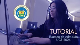 Tutorial Examen de Admisión UCE 2024 [upl. by Sillek]