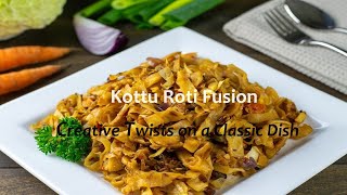 quotKottu Roti Fusion Creative Twists on a Classic Dishquot Vlog 506 [upl. by Adrianne]