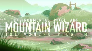 Fantasy Pixel Art Landscape Timelapse ☯️ Mystic Rambling Through The Yin Yang Universe We Live In [upl. by Lledrac]