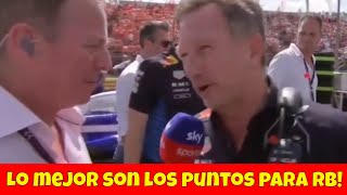 Chris Horner feliz con Checo Pérez y agradece a sus mecánicos de Red Bull por reparación del RB20 [upl. by Rodmann81]