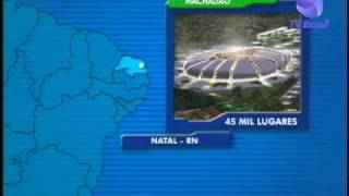 Anúncio das cidades sedes » Copa 2014 » Esportvisão [upl. by Ainafets947]