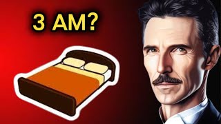 Nikola tesla spiega il quotperchè ti svegli alle 3 del mattinoquot  Risveglio Personale [upl. by Bonnee]