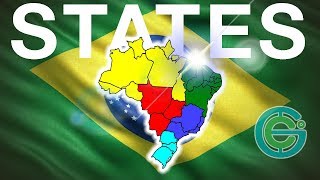 The states of Brazil explained Geography Now [upl. by Philemon972]