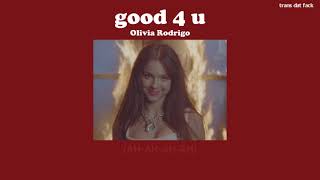 olivia rodrigo  good 4 u slowed to perfection  reverb [upl. by Germana]