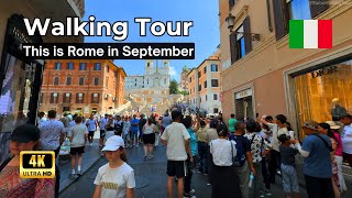 Rome Italy This is Rome Right Now Rome September 2024 Rome walking Tour Peoples Square [upl. by Marcin288]