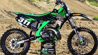 Project 2006 Kawasaki KX250 2 Stroke  Motocross Action Magazine [upl. by Llednew]