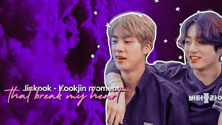 Jinkook  Kookjin moments that break my heart ♡ [upl. by Cadmar]