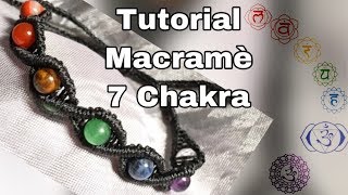 Tutorial Macramè 7 chakra [upl. by Powell]