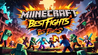 Epic Minecraft Fight Moments 2024 [upl. by Eizus]