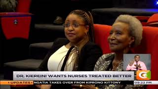 Dr Kiereini wants nurses treated better [upl. by Ikila]