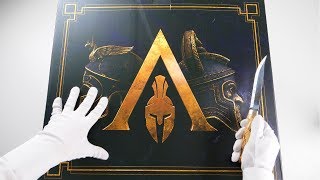 Unboxing Assassins Creed Odyssey Collectors Edition Pantheon Edition [upl. by Oilcareh]