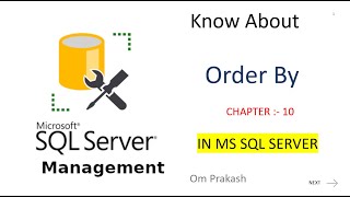 Order By In Sql Server [upl. by Azile350]