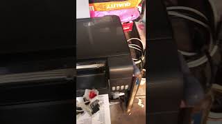 បញ្ហាដាច់ទឹកថ្នាំ epson l3110 epson youtube printer machine cleaning epsonprinter [upl. by Aneerol]