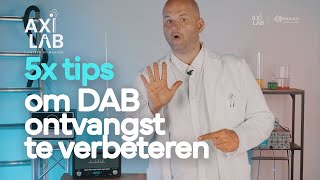 Slechte ontvangst DAB 5x tips om DAB ontvangst te verbeteren 📻 AxiLab [upl. by Neron607]