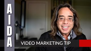 Video Marketing Tip AIDA  Attention Interest Decision Action [upl. by Schick783]