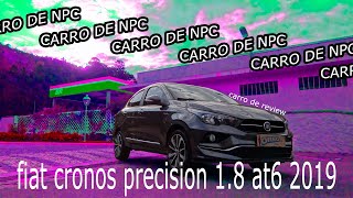 Review de Carro Fiat Cronos Precision 18 AT6 2019 [upl. by Keldah992]