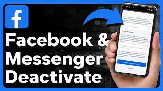 How To Deactivate Facebook And Messenger Account [upl. by Nothgiel797]