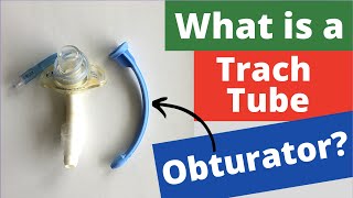 What is a Tracheostomy Tube Obturator shorts Life with a Vent [upl. by Ralyat]