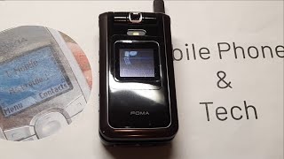 LG L600i NTT Docomo Incoming Call [upl. by Aifas327]