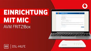 AVM FRITZBox einrichten So einfach geht´s mit Modeminstallationscode MIC [upl. by Keemahs778]