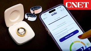 This Smart Ring Shines Living with Evie at CES [upl. by Ynahpets]