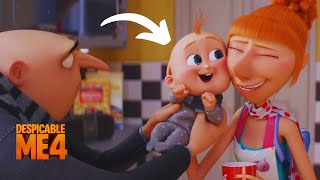 🎬 Despicable Me 4  Gru Jr amp Dads Journey  Enemies to Allies [upl. by Ayyidas575]