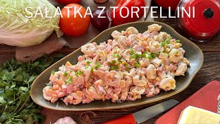 Imprezowa sałatka z tortellini Musisz ją koniecznie zrobić sałatkamojedomowejedzenie [upl. by Reh]