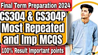 cs304 final term preparation 2024 mcqs cs304 final term preparation 2024  cs304p final preparation [upl. by Yartnoed]