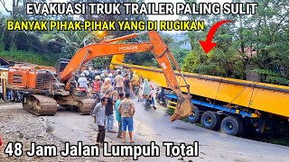 Banyak Pihak Yang Di RugikanEvakuasi Truck Tak Tuntas 48 Jam Jalan Lumpuh Total [upl. by Nisse480]