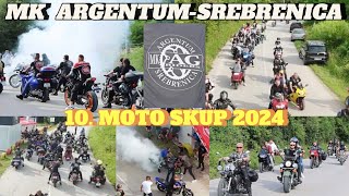 Ahmed „Digli smo se kao ptica FENIXquot  MK Argentum Srebrenica – 10 jubilarni moto skup 01062024 [upl. by Alhsa846]