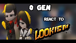 0th generation react to lookism engrus part 1 [upl. by Paolina]