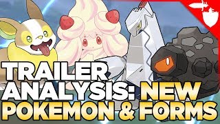 4 NEW Pokemon amp Gigantamaxing in Pokemon Sword amp Shield Trailer Analysis [upl. by Teirtza659]