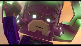 LEGO Marvel Super Heroes Walkthrough Finale  Final Boss  Ending and Credits Galactus Boss Fight [upl. by Cully318]