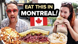 MONTREALS BEST FOOD 10 Foods You Must Try Now [upl. by Atirehc]