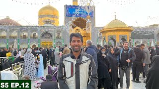 THE HOLY CITY OF MASHHAD  S05 EP12  IMAM REZA SHRINE  PAKISTAN TO SAUDI ARABIA MOTORCYCLE [upl. by Wilen]