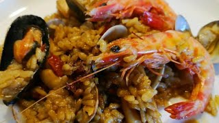 Deliciosa Paella Marinera con Consejos Paso a Paso  ✅ Receta de Paella con Mariscos [upl. by Gordan531]